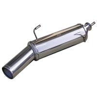 100% RVS Sportuitlaat Peugeot 206 1.6 HDi (109pk) 102mm