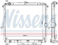 nissan Radiateur 68726