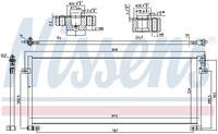 Condensor, airconditioning NISSENS 940493