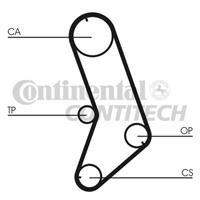 CONTITECH Zahnriemen CT647 Steuerriemen RENAULT,FIAT,PEUGEOT,MASTER I Kasten T__,TRAFIC Kasten T1, T3, T4,TRAFIC Bus T5, T6, T7,18 134_