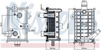 Ölkühler, Motoröl Nissens 90895