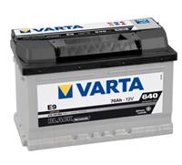 Starterbatterie Schwarz Dynamische 12V 70Ah LB3 E9 / 640A - Varta