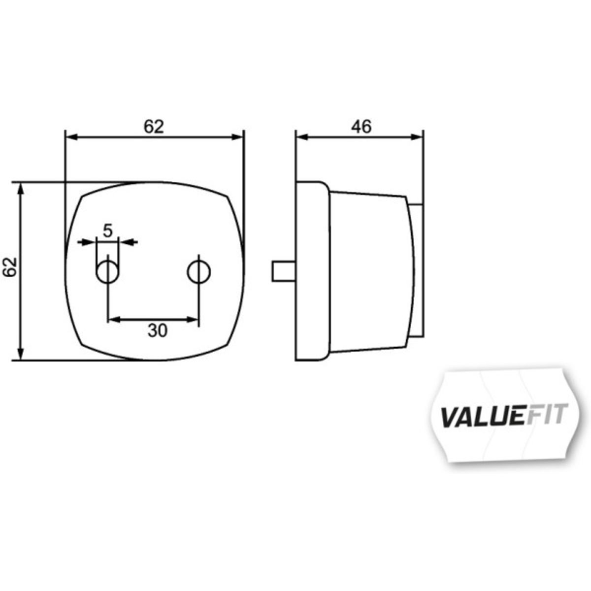 Achterlicht HELLA VALUEFIT HELLA 2TM 357 012-011