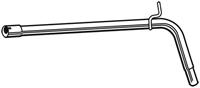 Abgasrohr mitte Walker 10557