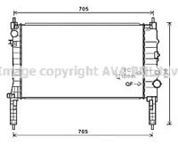 chevrolet Radiateur