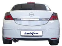 100% RVS Sportuitlaat Opel Astra H GTC 1.6T (180pk) 2007- 102mm