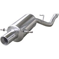 100% RVS Sportuitlaat Subaru Impreza 4WD 2.0 WRX 2001- 102mm met CE