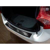 Zwart RVS Achterbumperprotector Volvo V60 2010-Ribs'