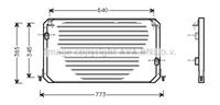 Toyota Condensor, airconditioning