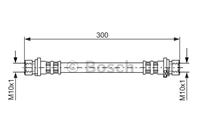 Bremsschlauch Bosch 1 987 476 583