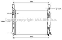 Kühler, Motorkühlung AVA RTA2469