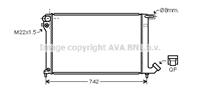 avacoolingsystems AVA COOLING SYSTEMS Kühler, Motorkühlung PEUGEOT,CITROËN CNA2137 133030,133056,1331EQ Kühler,Wasserkühler,Autokühler,Motorkühler 1331Q6,1331S0,1331T9