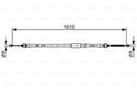 renault Handremkabel Bc2636 BC2636