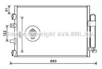 ford Condensor, airconditioning