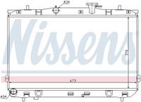 Kühler, Motorkühlung Nissens 67024