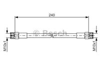 Bremsschlauch Bosch 1 987 476 224