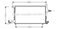 seat Condensor, airconditioning