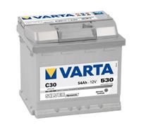 Starterbatterie Varta Silber Dynamische 12V 54Ah L1 C30 / 530A 554 400 053