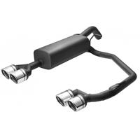 Dubbele Sportuitlaat Peugeot RCZ 1.6THP 115kW/1.6THP 147kW/2.0 HDI 120kW 2010-2012 2x 90mm