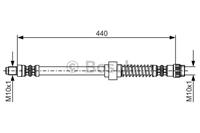 Bremsschlauch Vorderachse Bosch 1 987 476 651