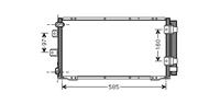 toyota CONDENSOR COROLLA LIFTBACK 97