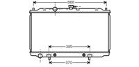 nissan Radiateur Benzine 1.8 / 2.0 At