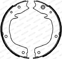 Bremsbackensatz, Feststellbremse Hinterachse Ferodo FSB4027