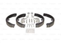 BOSCH Handbremsbeläge 0 204 113 829 Handbremsbacken,Bremsbackensatz, Feststellbremse VW,AUDI,MERCEDES-BENZ,TOUAREG 7LA, 7L6, 7L7,Q7 4L