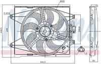 Abarth Koelventilatorwiel 85744