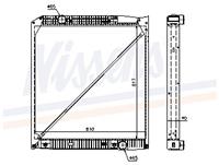 Kühler, Motorkühlung Nissens 62652A