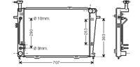 hyundai Radiateur Benzine 2.0 At