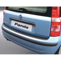 ABS Achterbumper beschermlijst Fiat Panda II 2006- Zwart