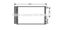 fiat Condensor, airconditioning FTA5357D