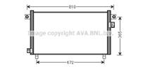 nissan Condensor, airconditioning DN5330