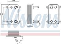 Ölkühler, Motoröl Nissens 90735