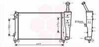 fiat RADIATEUR IDEA/Y/MUSA 14i MT
