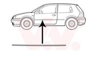 Volkswagen Sier- / beschermingspaneel, deur