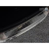 Zwart RVS Achterbumperprotector Volkswagen Passat 3C Variant 2011-2014Ribs'