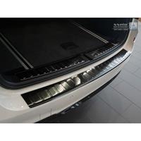 Zwart RVS Achterbumperprotector BMW X3 F25 Facelift 2014-2017Ribs'