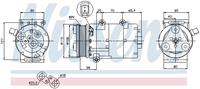 Kompressor, Klimaanlage | NISSENS (89326)