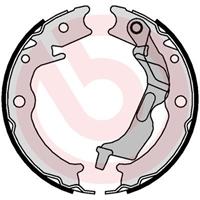 Bremsbackensatz, Feststellbremse Hinterachse Brembo S 10 520