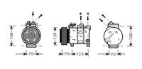 lancia Compressor, airconditioning