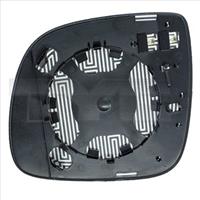 TYC Außenspiegelglas 337-0266-1 Spiegelglas,Spiegelglas, Außenspiegel VW,TOUAREG 7LA, 7L6, 7L7