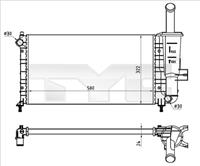 fiat radiateur