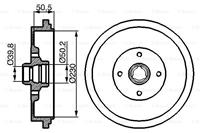 Volkswagen Remtrommel