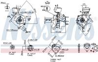 NISSENS Turbolader 93038 Abgasturbolader,Lader, Aufladung VW,AUDI,SKODA,PASSAT Variant 3B6,PASSAT Variant 3B5,PASSAT 3B2,PASSAT 3B3,A4 8D2, B5