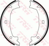 TRW Handbremsbeläge GS8432 Handbremsbacken,Bremsbackensatz, Feststellbremse BMW,3 E46,3 Touring E91,3 E90,1 E87,3 Touring E46,3 Compact E46