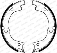 Bremsbackensatz, Feststellbremse Hinterachse Ferodo FSB4049