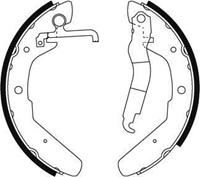 A.B.S. Bremsbacken 8801 Trommelbremsbacken,Bremsbackensatz VW,TRANSPORTER III Bus,TRANSPORTER III Kasten,TRANSPORTER III Pritsche/Fahrgestell