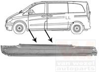 mercedes-benz Plaatwerkdeel Dorpel 3080101